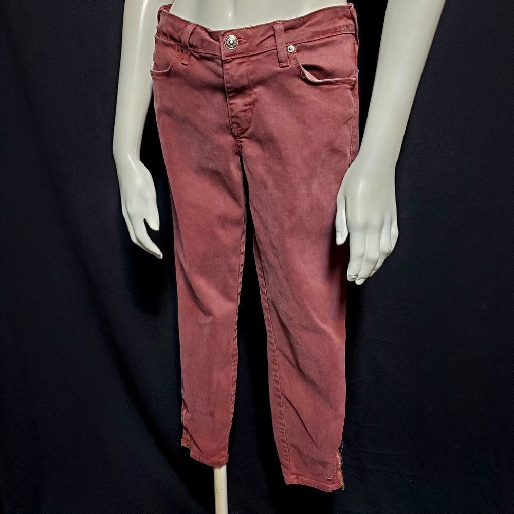 Just Black Redish Purple Jeans (26P)